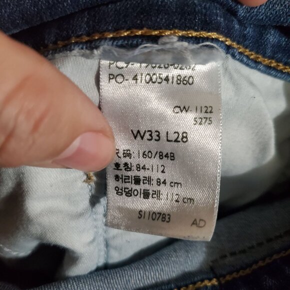 Levis Jeans Womens 33 Blue 311 Shaping Skinny Denim Stretch - Picture 3 of 11